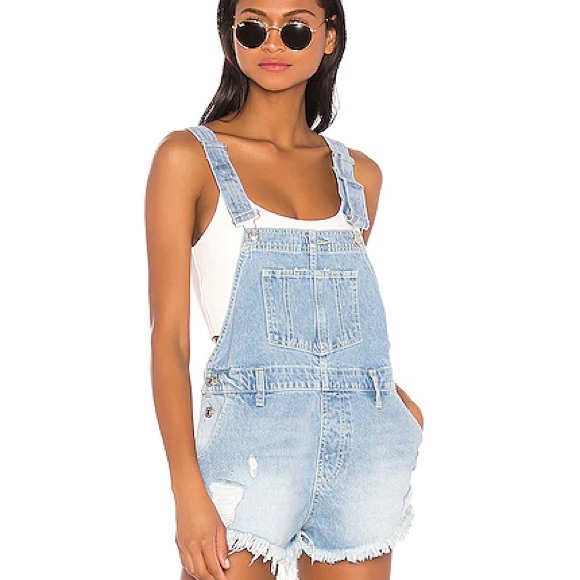 Free People Denim - Free People We the Free June Shortalls